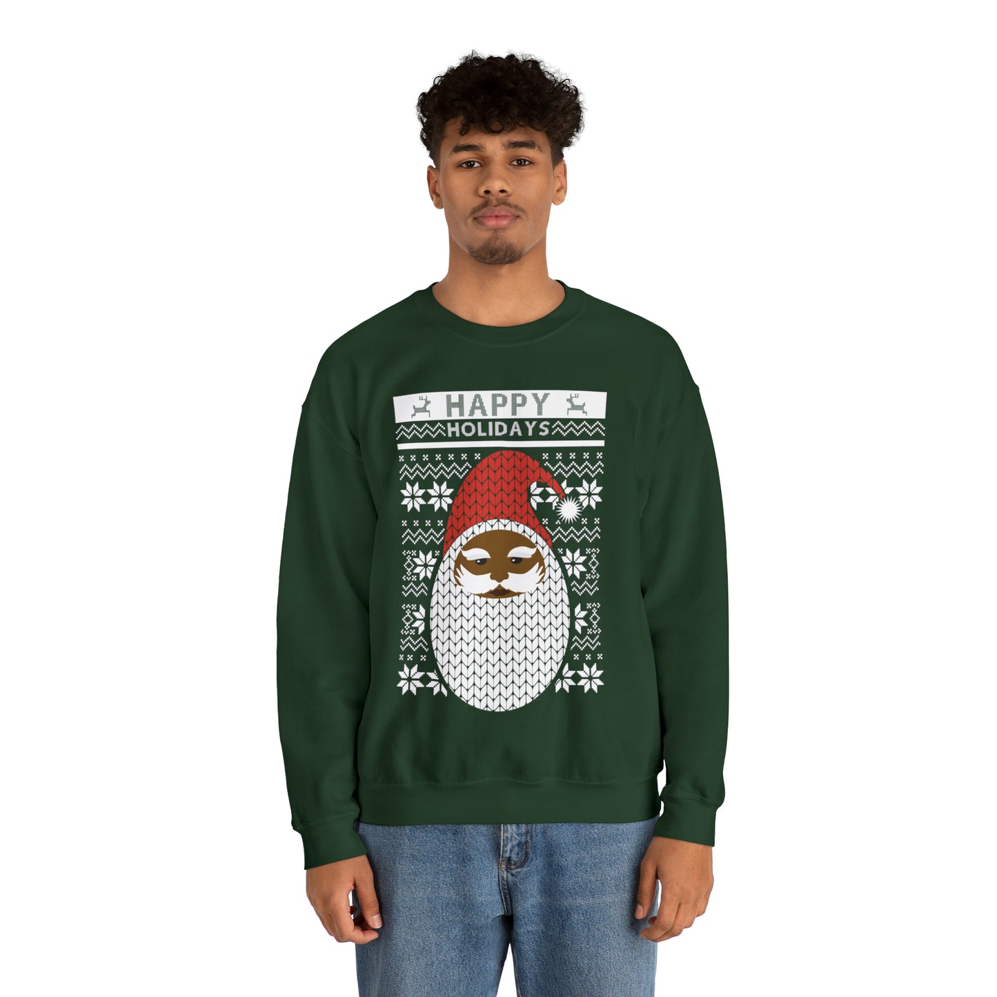Black Santa Sweatshirt