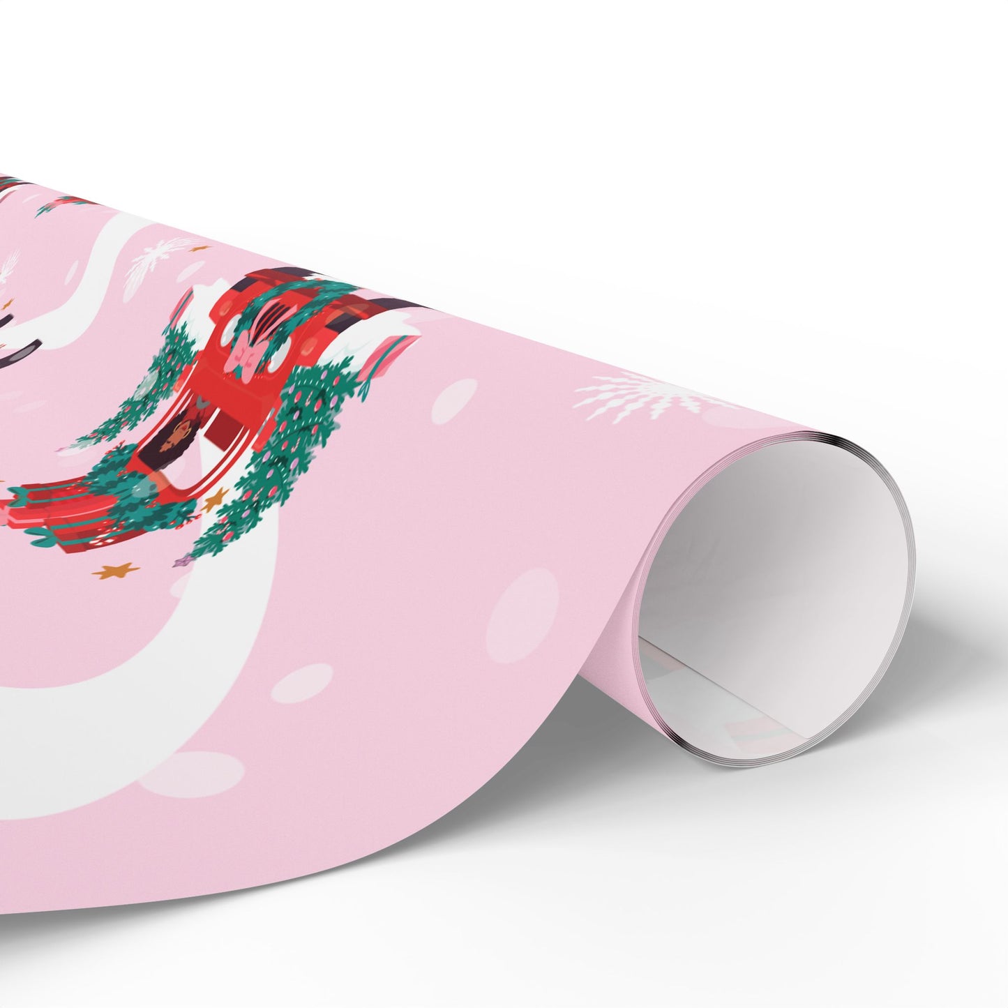 Holiday Jeep Wrapping Paper