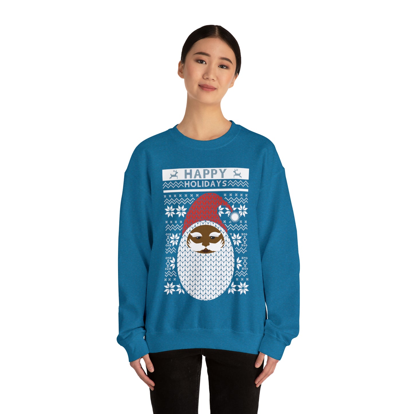 Black Santa Sweatshirt