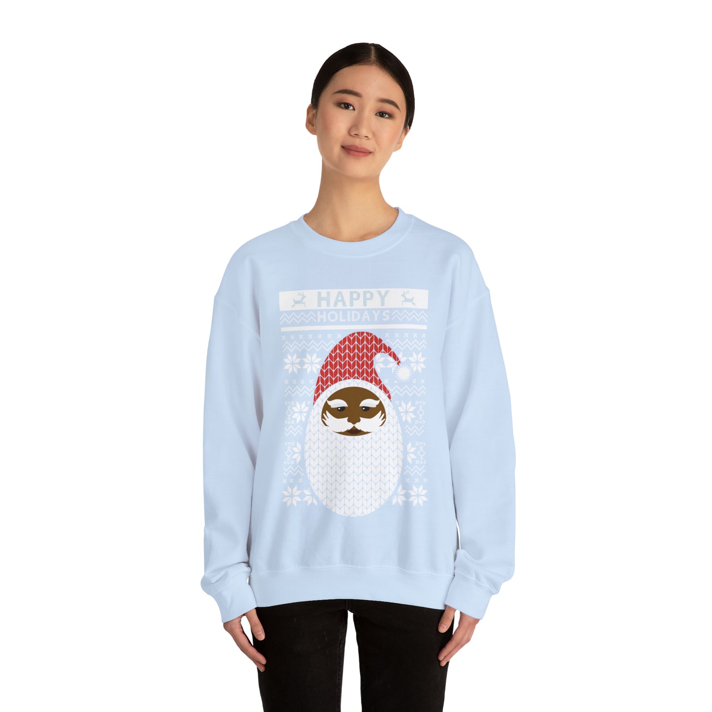 Black Santa Sweatshirt