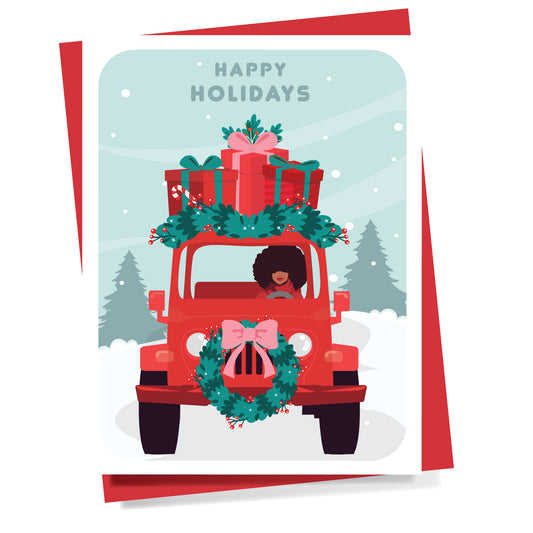 Copy of Holiday Jeep ~ Blue